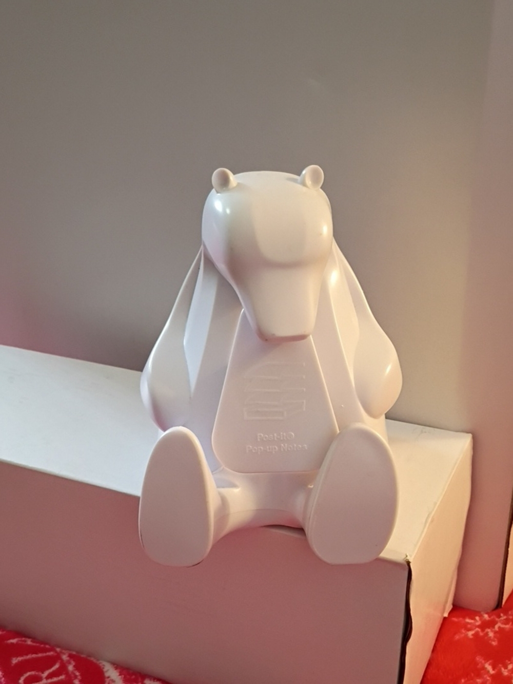 3M Post-it Pop-Up Notes Holder - White Polar Bear Accent Dispenser